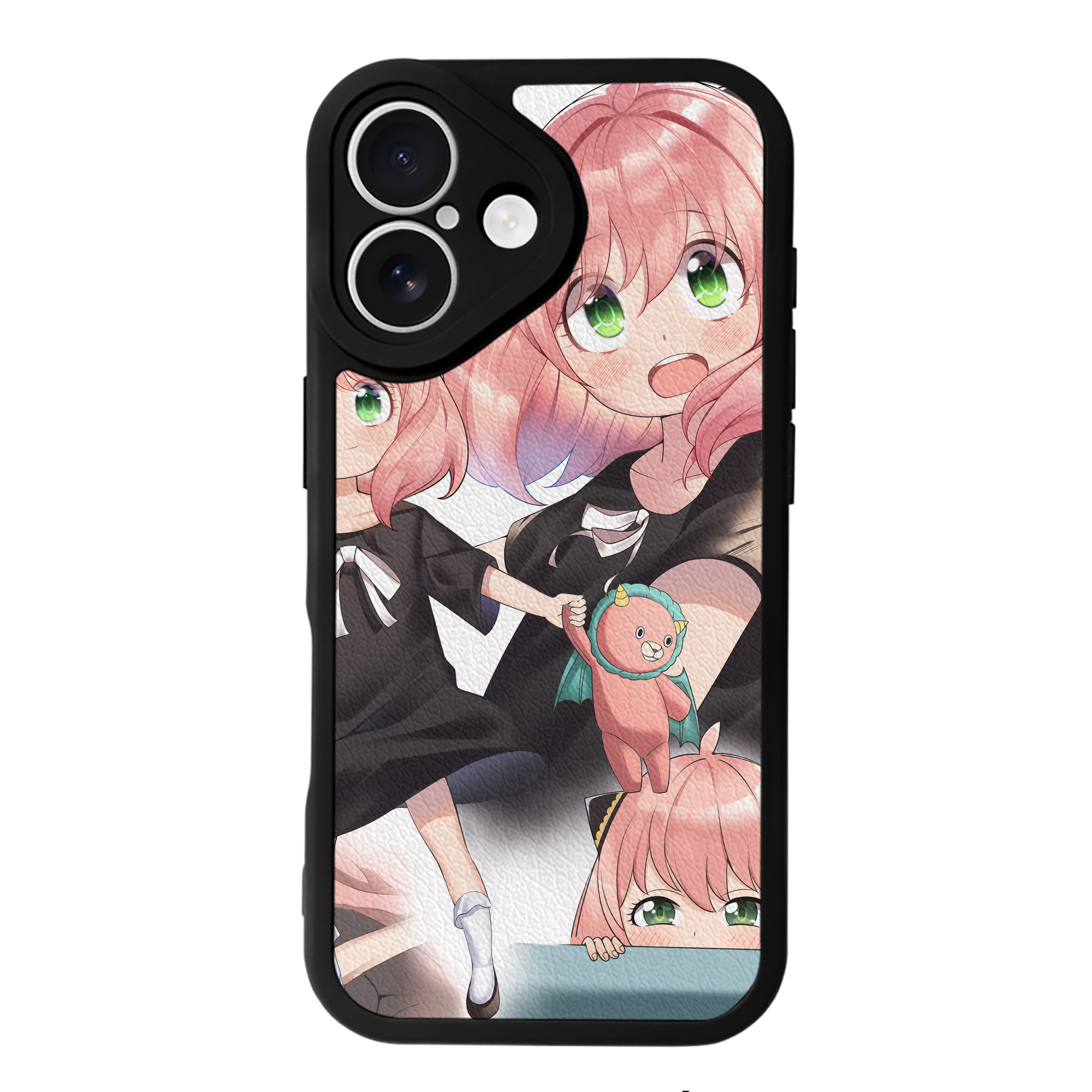 （画像用） SPY×FAMILY间谍家家酒 【iPhone 16シリーズ対応】シリコンスマホケース（レザー調） 材質：シリコン